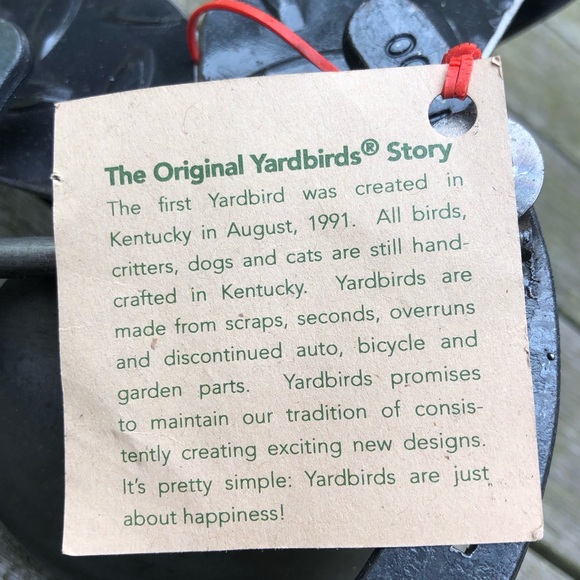 New NWT Original Yardbirds Lucky Happy Puppy Metal Dog Wall Art Key Leash Holder - Picture 9 of 13